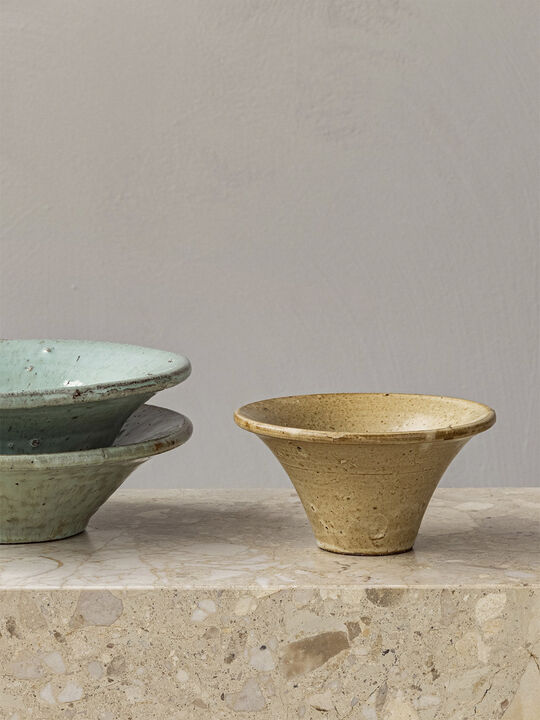 Triptych Bowl, Ø15, Crème