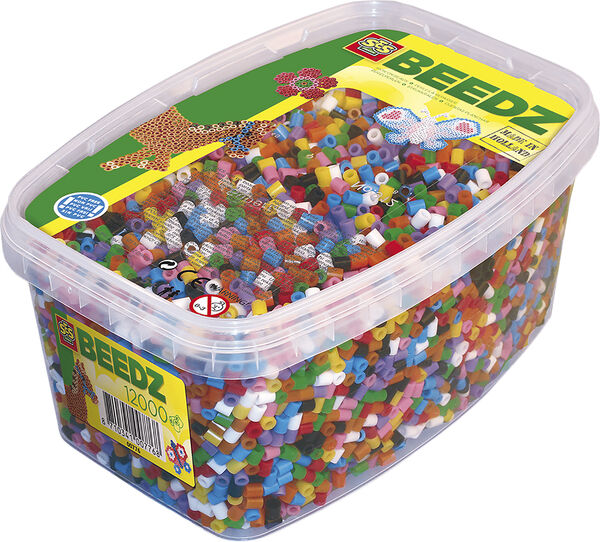 SES Creative - Perler - 12. 000 stk. assorterede