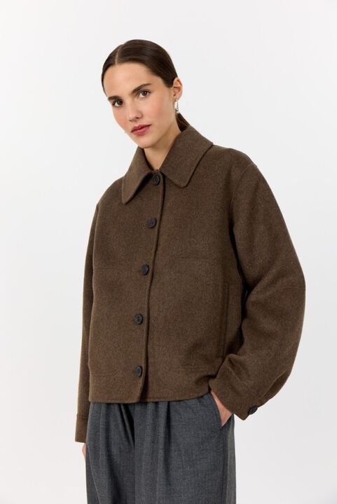 LR-OWA 25 Jakke Mørk brun