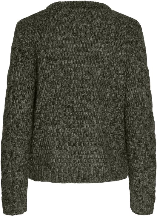 PCNINA LS O-NECK KNIT NOOS BC