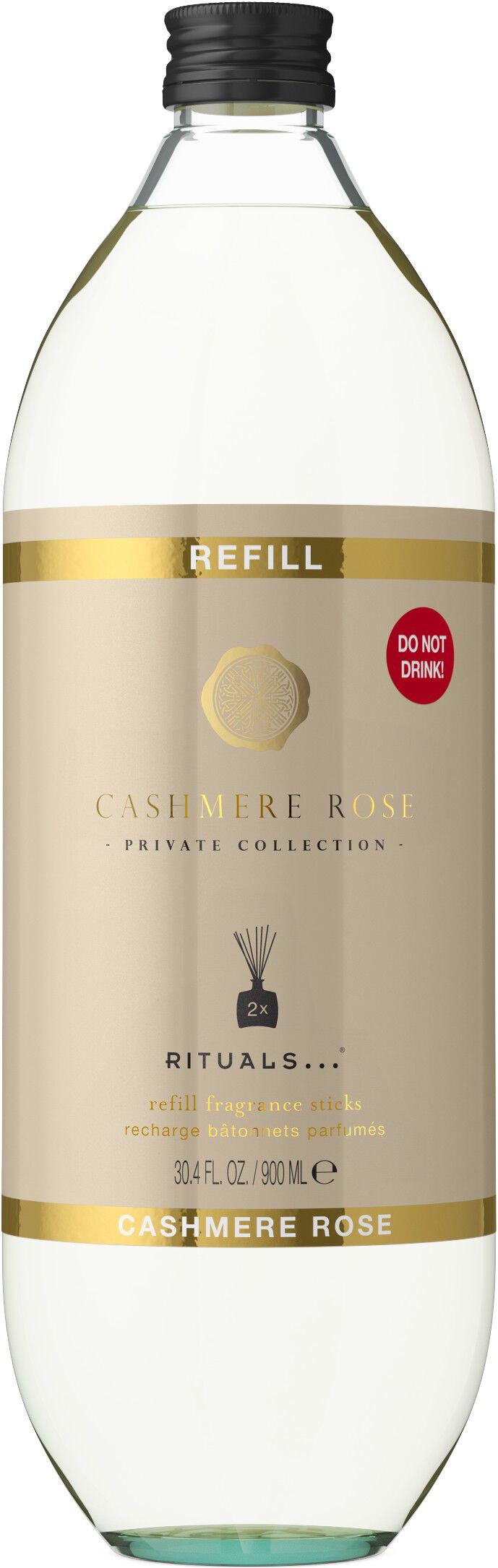 Cashmere Rose Fragrance Sticks Refill 900ml