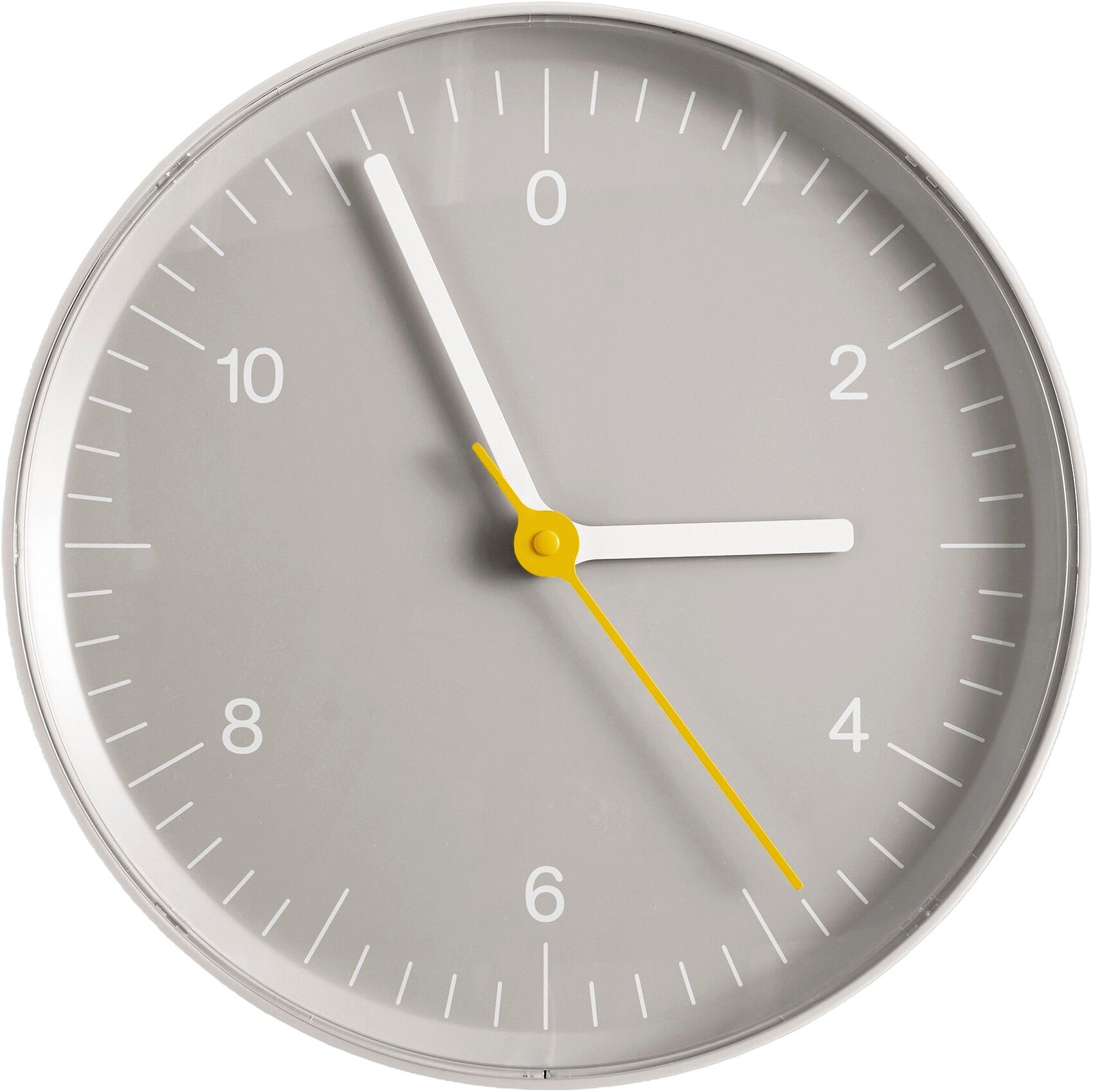 Wall Clock Recycled-Grey