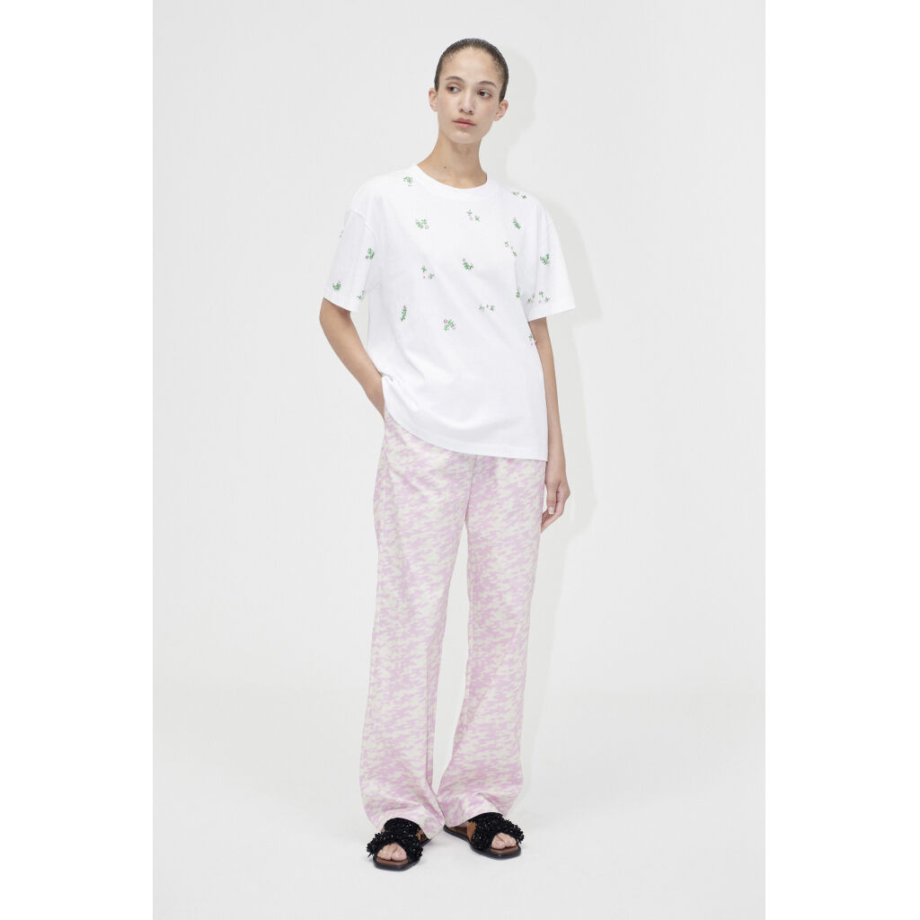 2366 Beaded Jersey, Oversize Short Sleeve T-Shirt