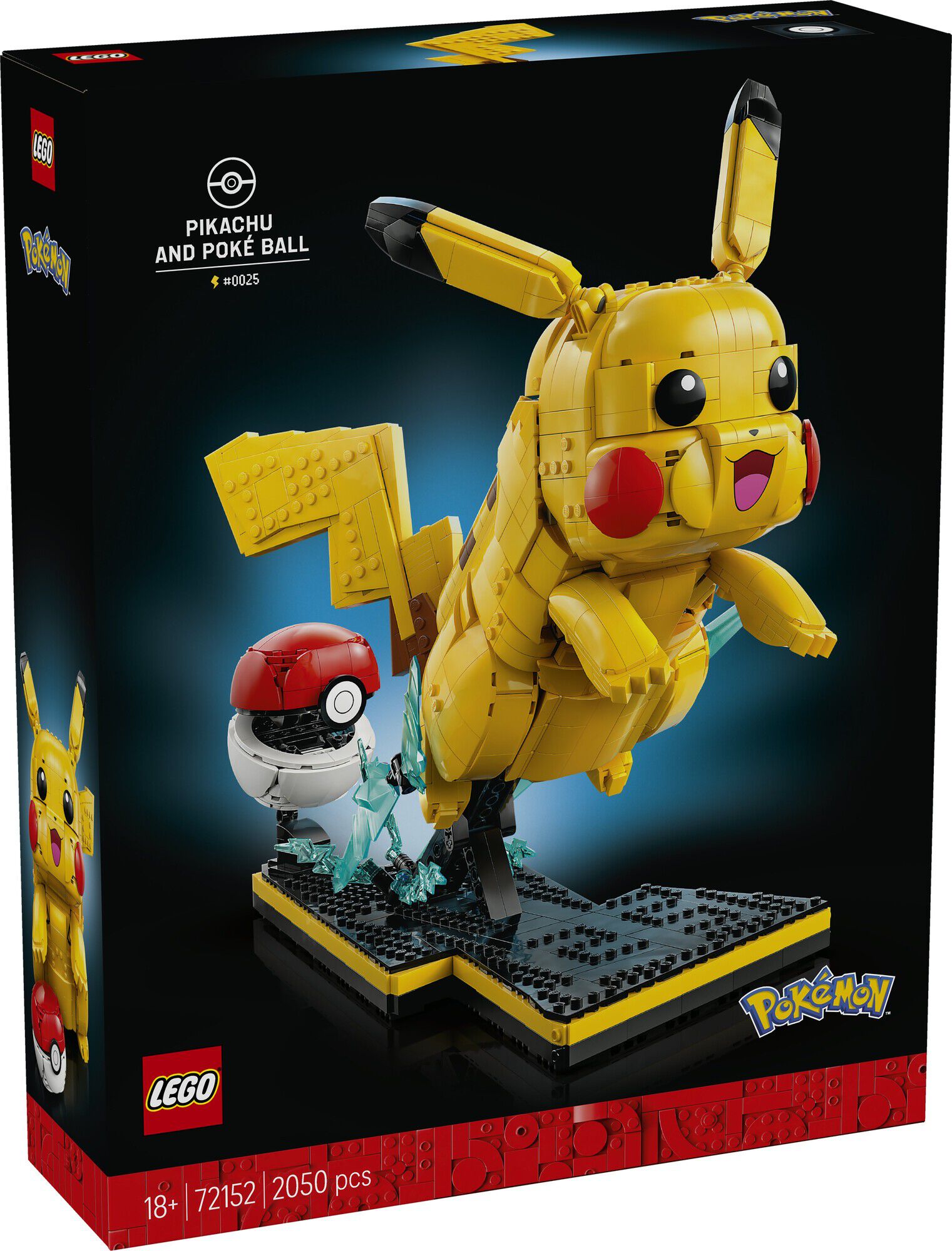 Pikachu og Pok&eacute; Ball 72152