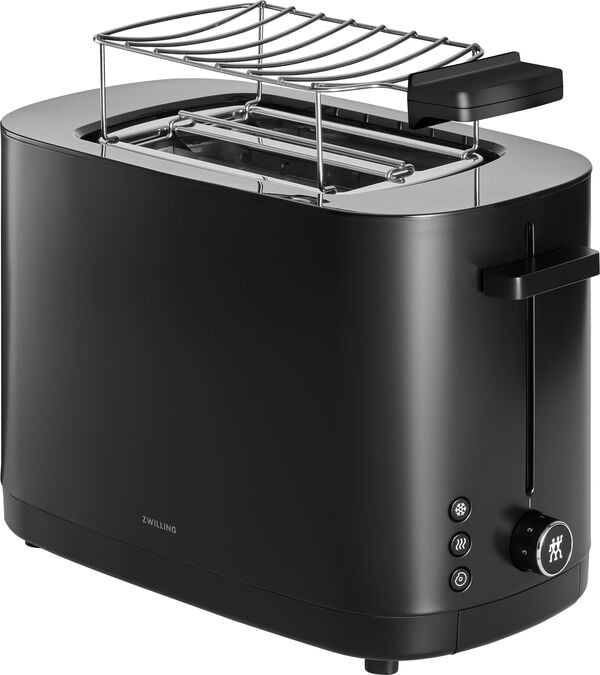 Enfinigy Brødrister + rist 2 skiver Sort