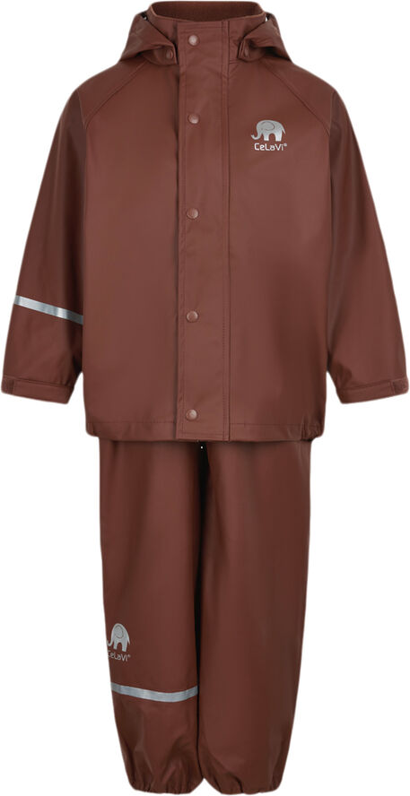 Basic rainwear set -solid PU