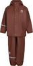 Basic rainwear set -solid PU