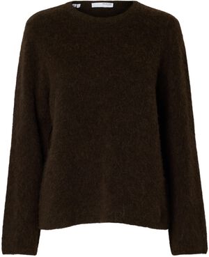 SLFLULU BRUSHED LS KNIT O-NECK