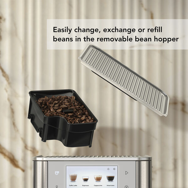 KITCHENAID fuldautomatisk espressomaskin-5KES8558EPL