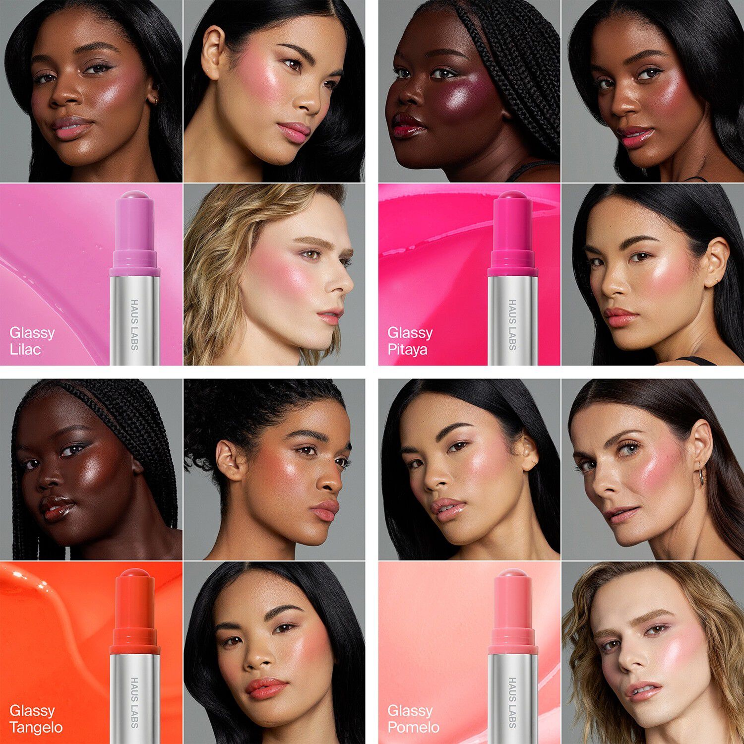 Color Fuse Longwear Glassy Lip + Cheek Balm Blush Stick - Cremeblush