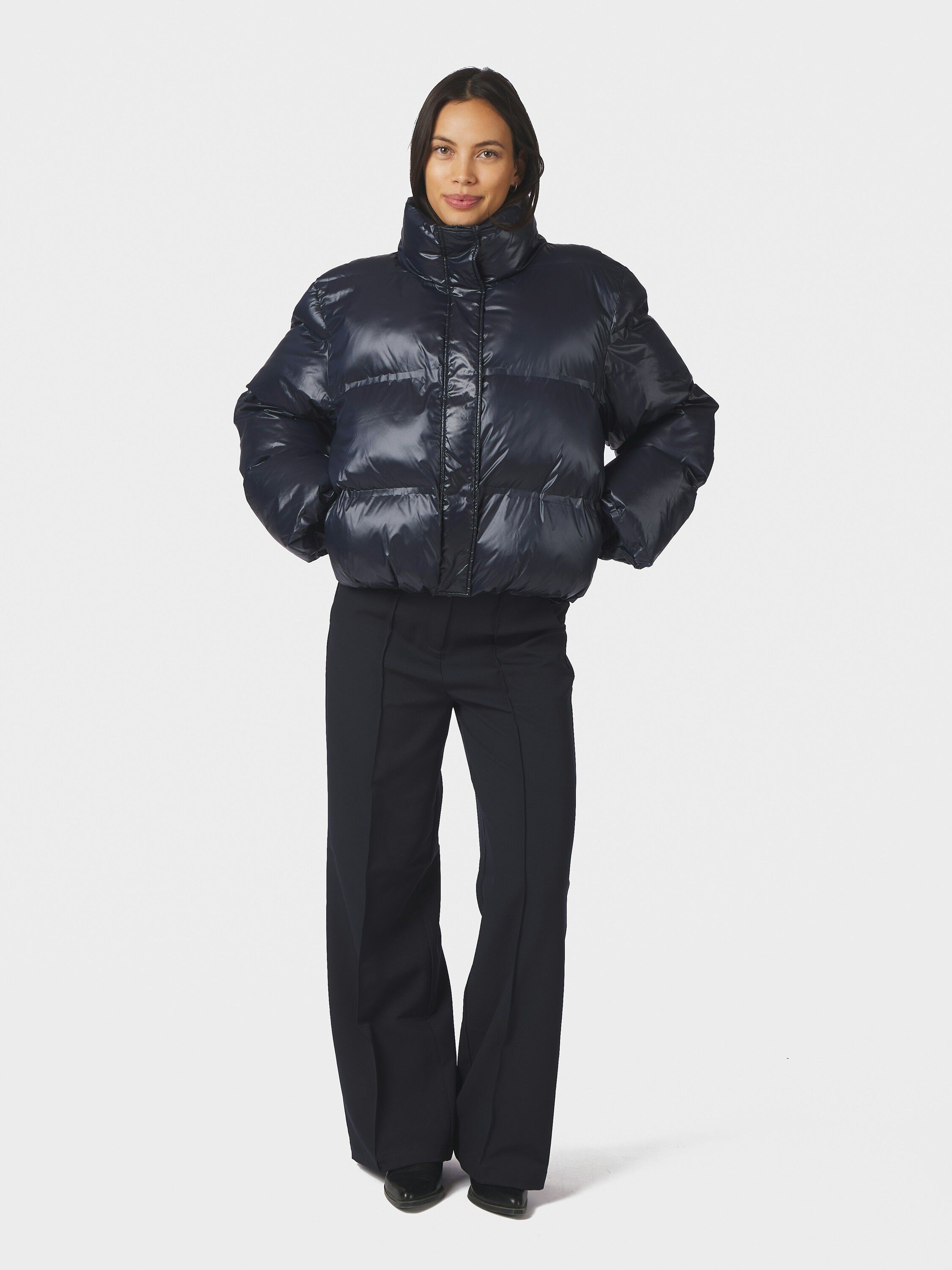 Rhea Shiny Puffer Jacket