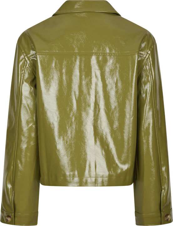 Emilia Patent Jacket