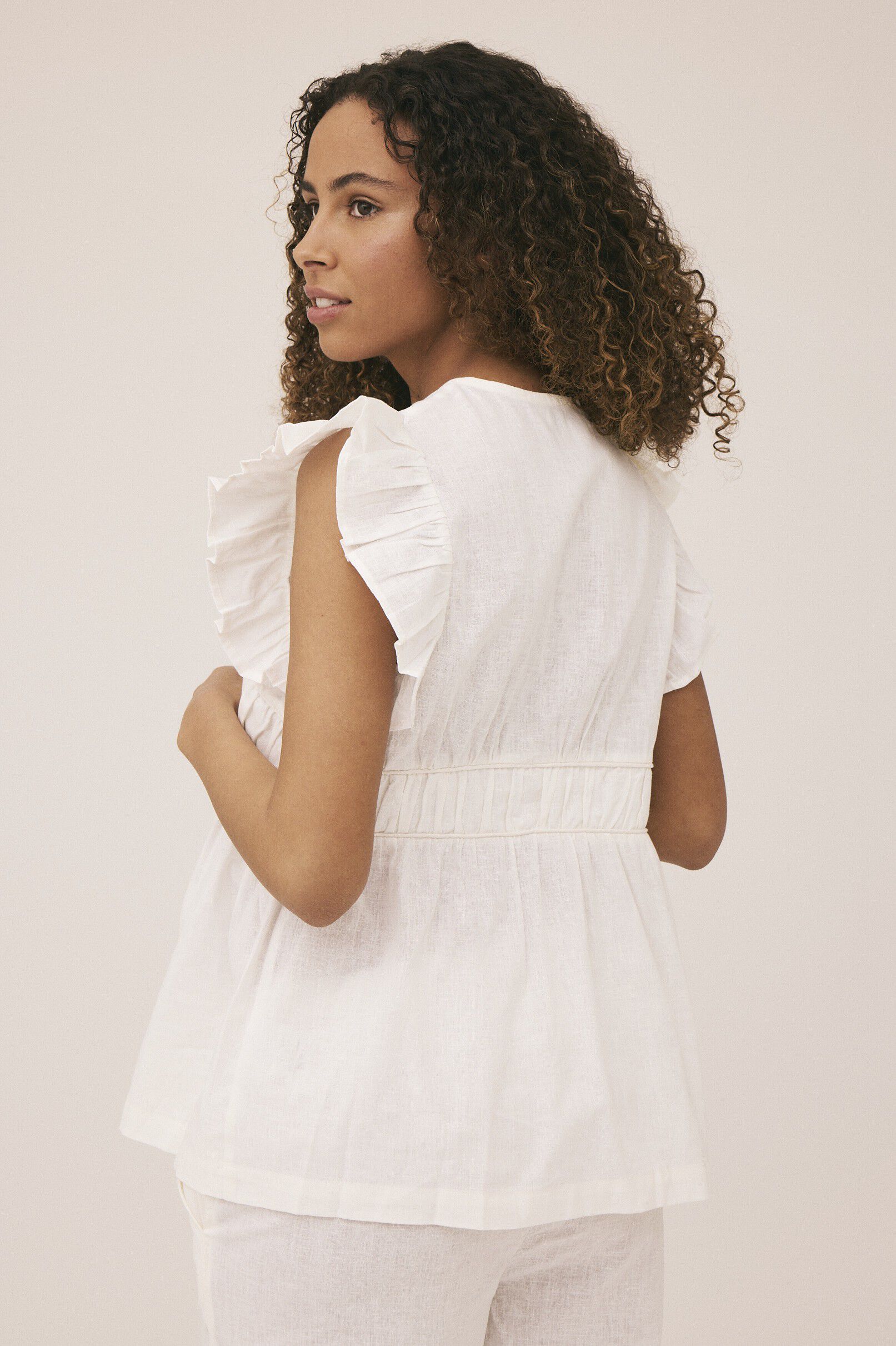 Florence 4S Bluse &ndash; Linblanding