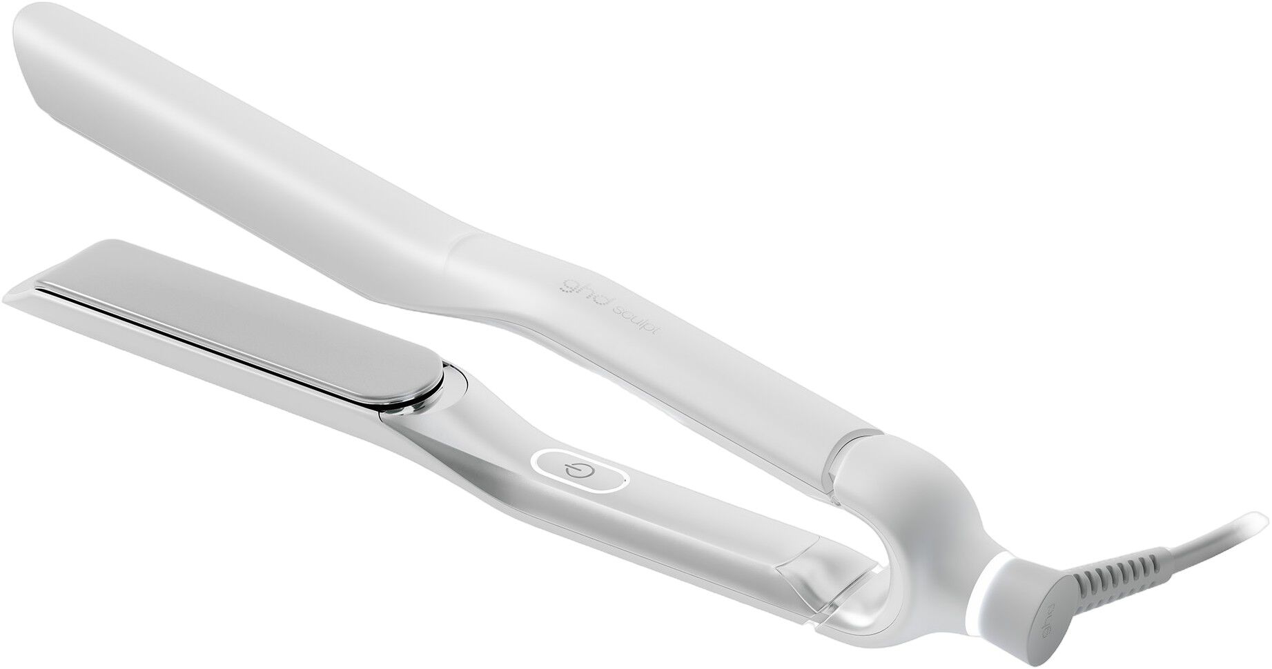 ghd Sculpt Interactive Hair Straightener - White