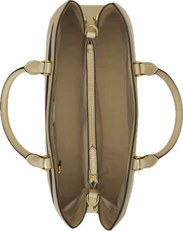 Crosshatch Leather Large Hanna Satchel