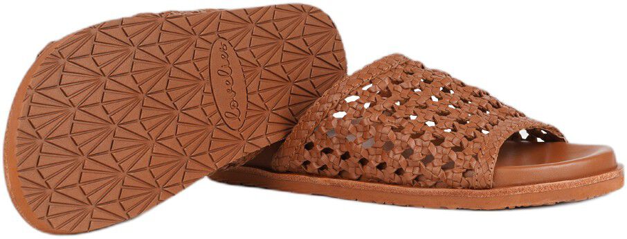 POSITANO - WOVEN LEATHER SLIDE