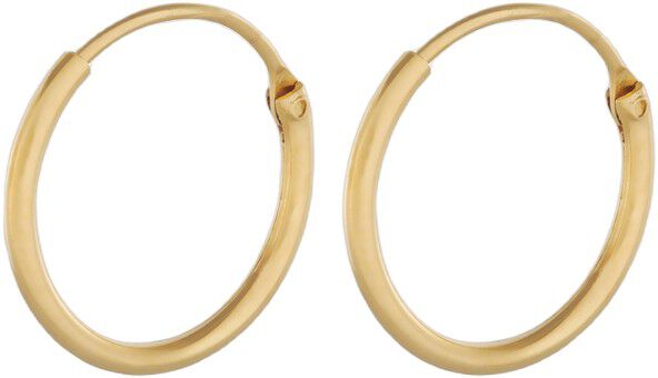 Tiny Plain Hoops 13mm