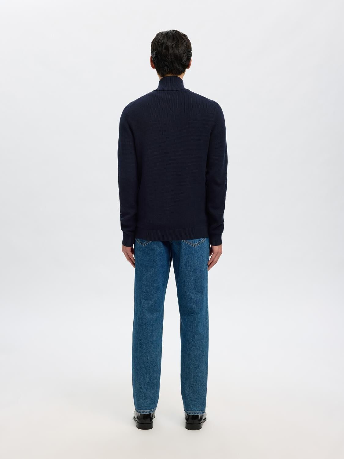 Slmdane Ls Knit Structure Full Zip Noos