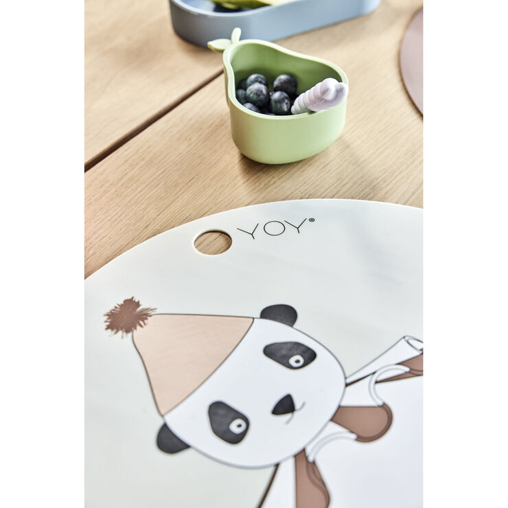 Panda Pompom Dækkeserviet