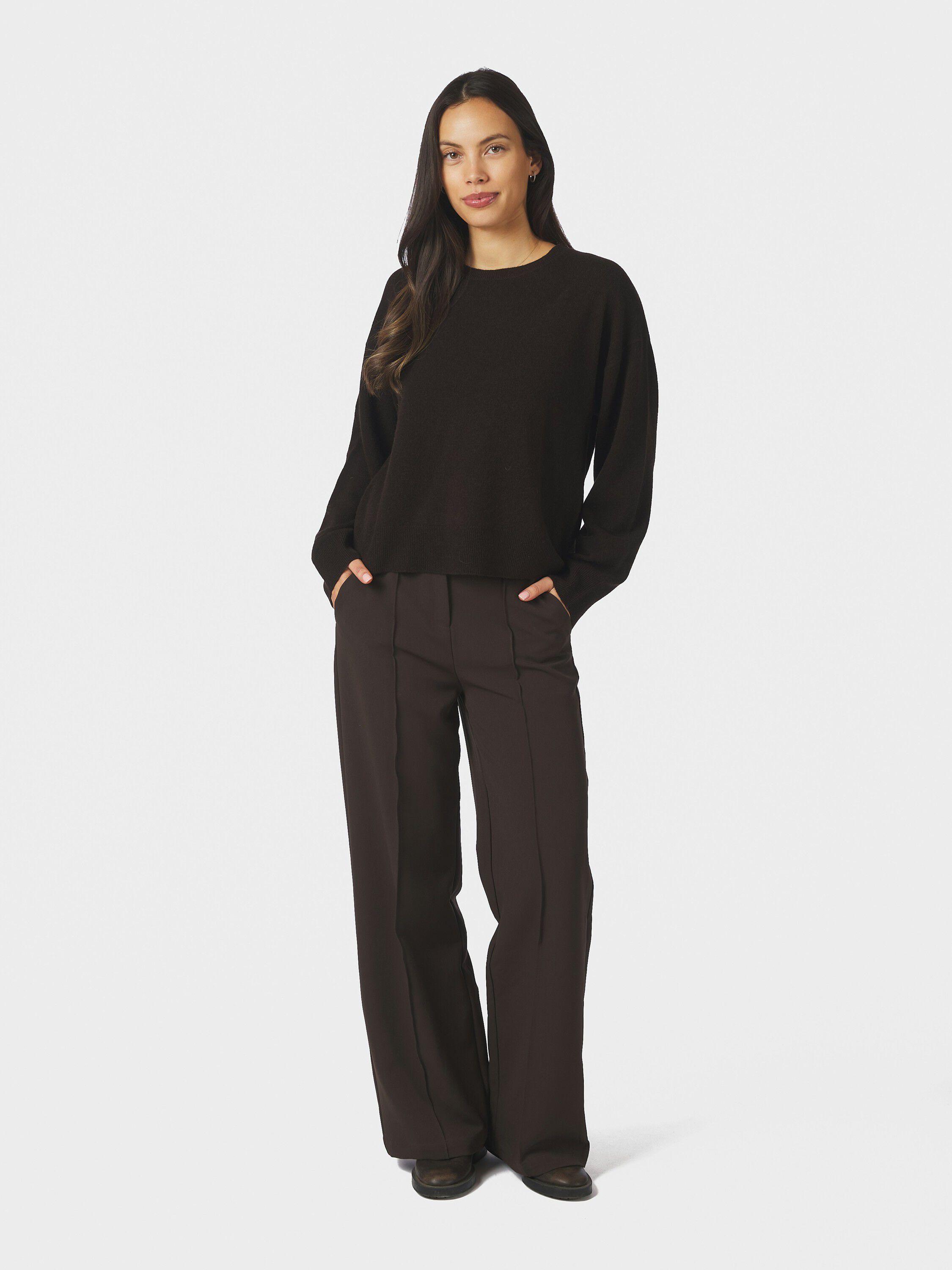 Detri Wool Knit Blouse