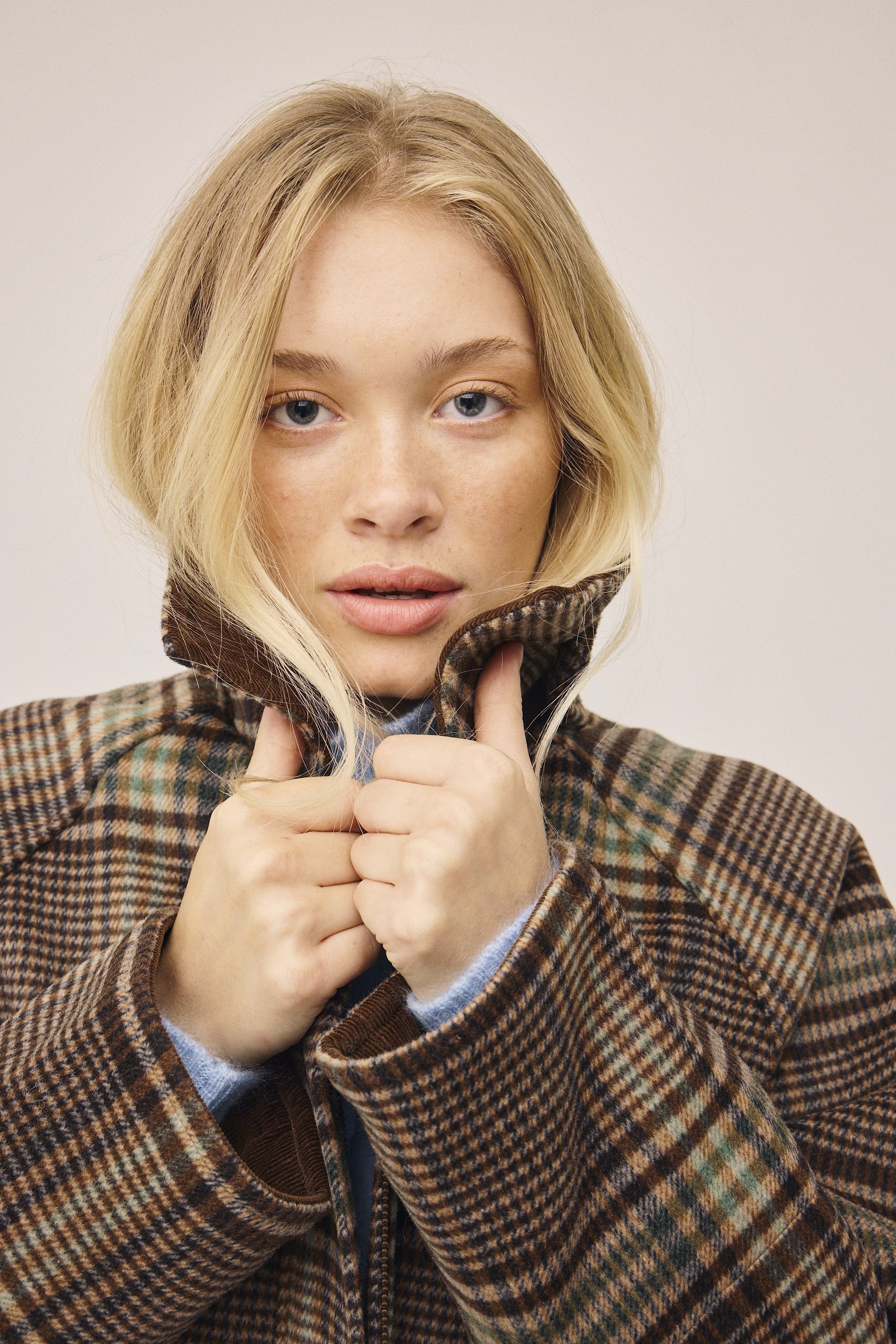 Emmy Wool 9 Jacket with corduroy details - GRS