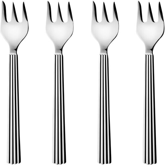 BERNADOTTE CAKE FORK GIFTBOX SET SS 4 PCS