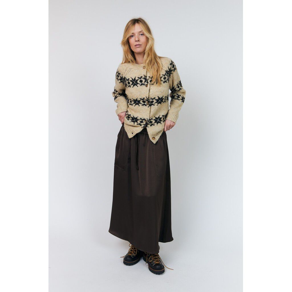 Padovall Cardigan Knit Ls
