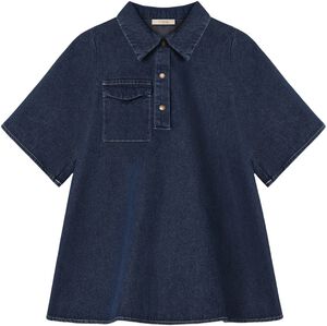 DON DENIM SS DRESS