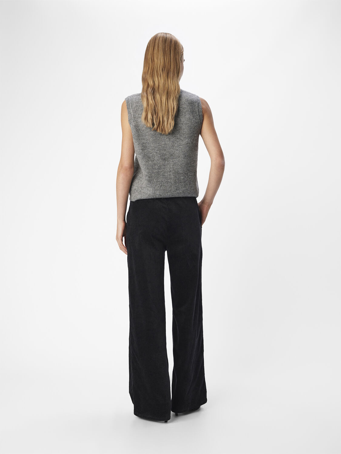 Objdiana Re V-Neck Knit Vest Noos