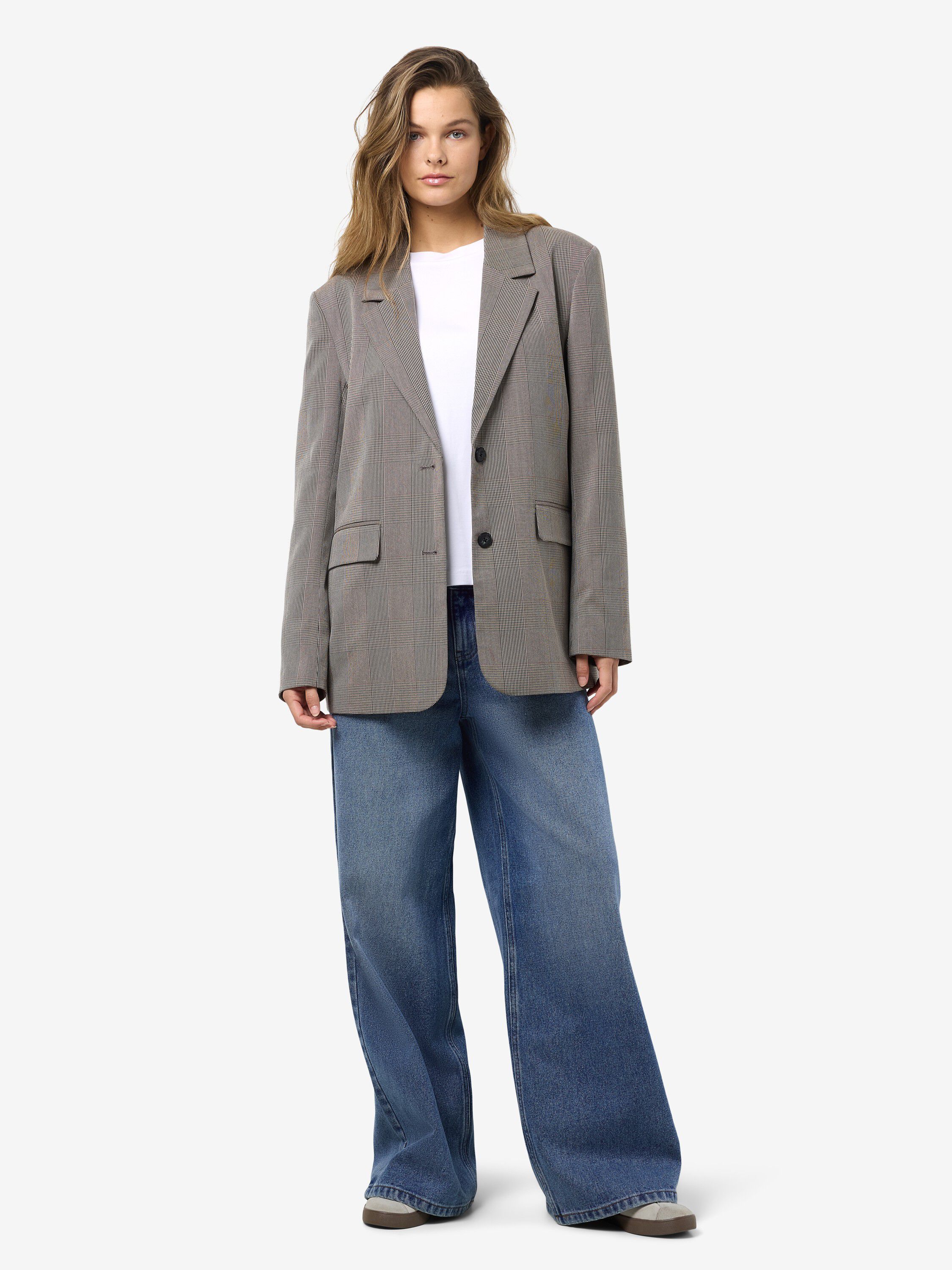 NMWERA CHECK BLAZER FWD