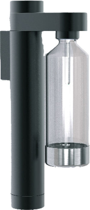 Brus kullsyremaskin, vegghengt black