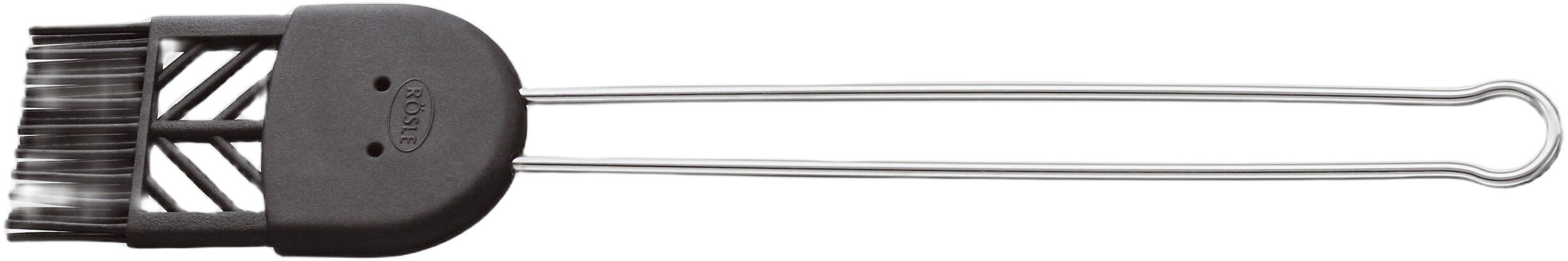 Bakepensel 26 x 5,1 cm St&aring;l/Silikon