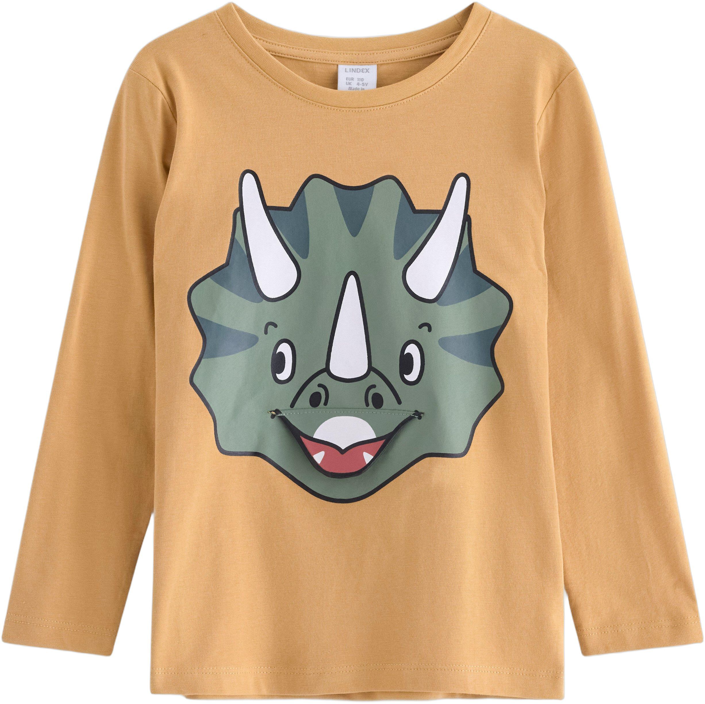 T-shirt in soft cotton with a fun p