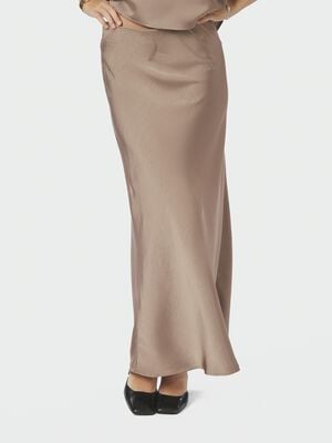 Vicky Heavy Sateen Skirt