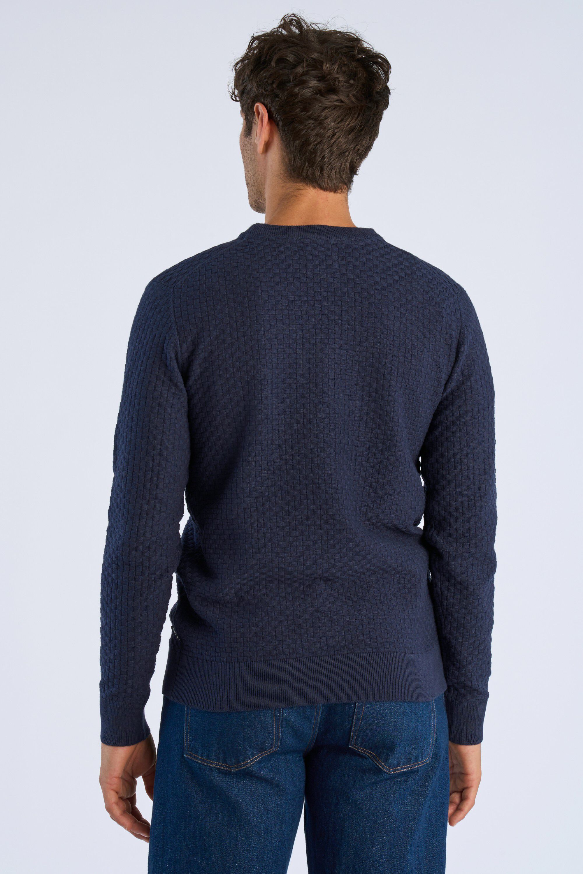 Structure o-neck knit L/S