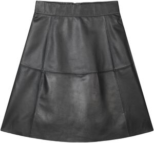 Smooth Leather Stelly Skirt