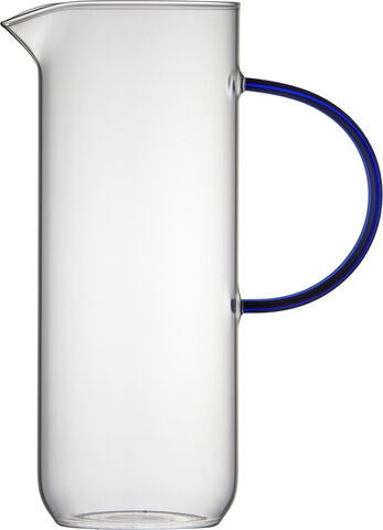 Glasskanne Torino 1,1 liter Klar/Blå