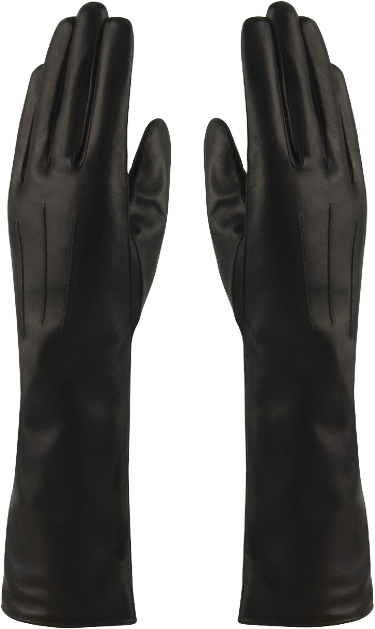 MJM Glove Francesca Long Leather Black