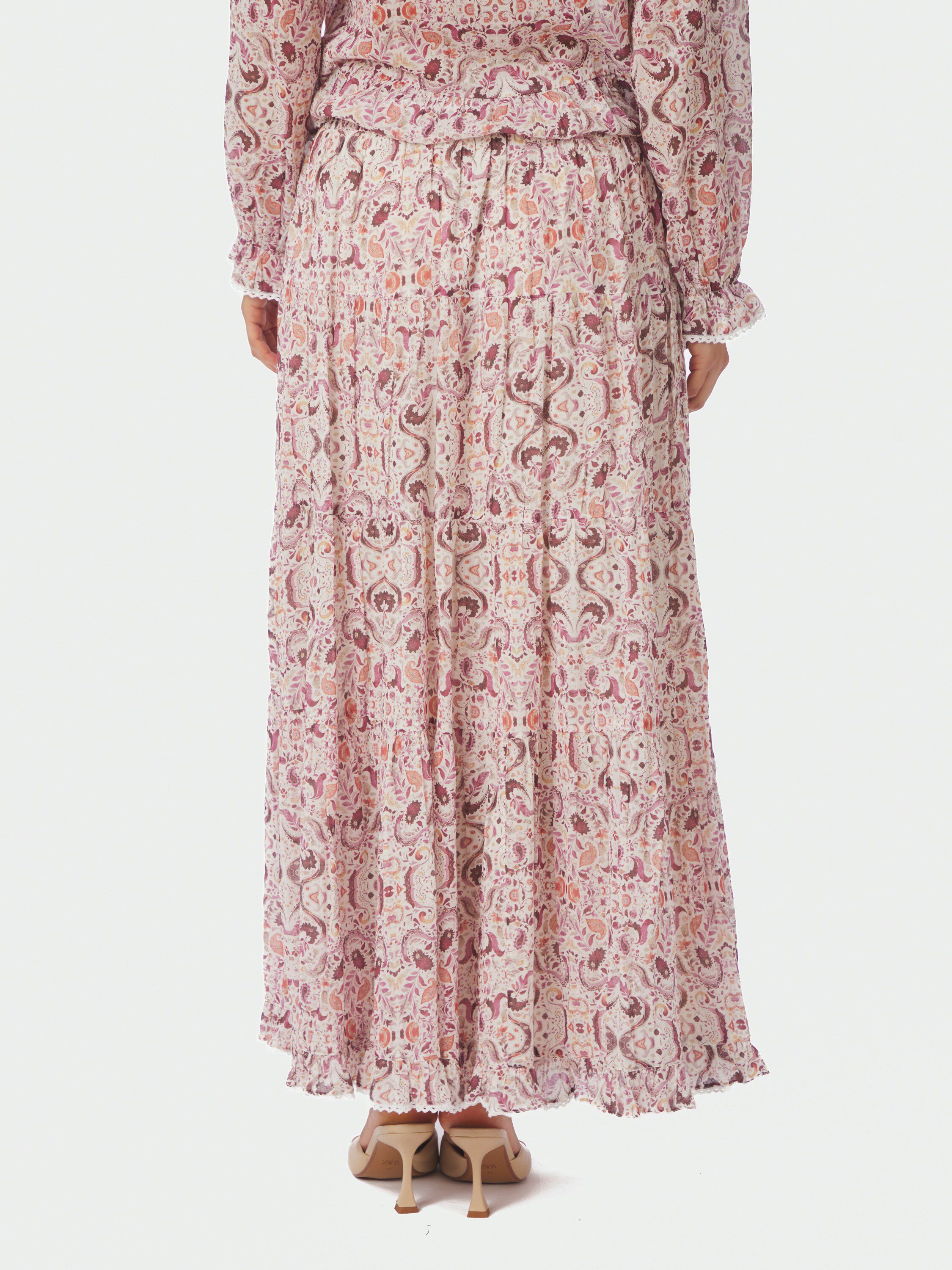 Asta Paisley Dance Skirt