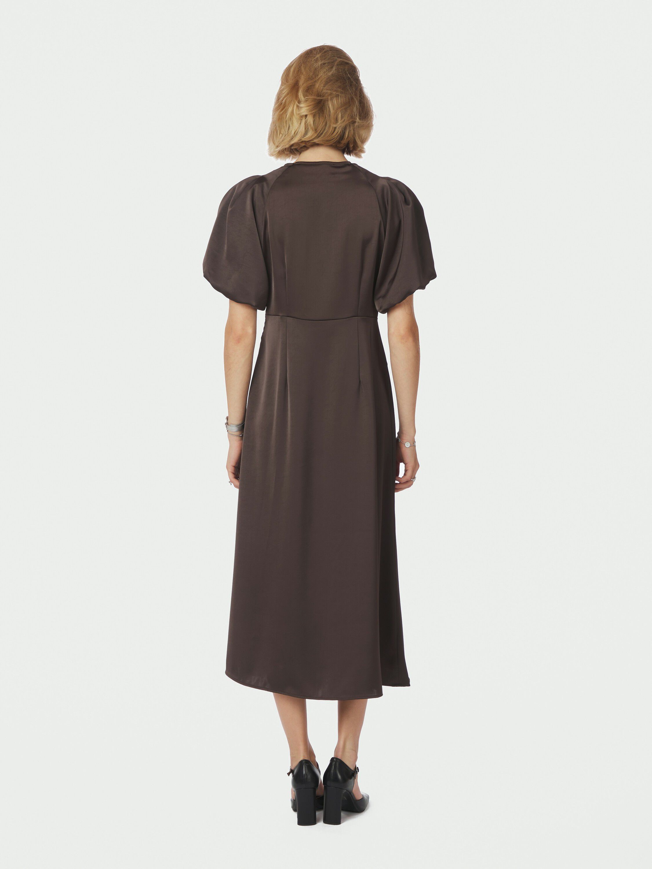 Illana Heavy Sateen Dress