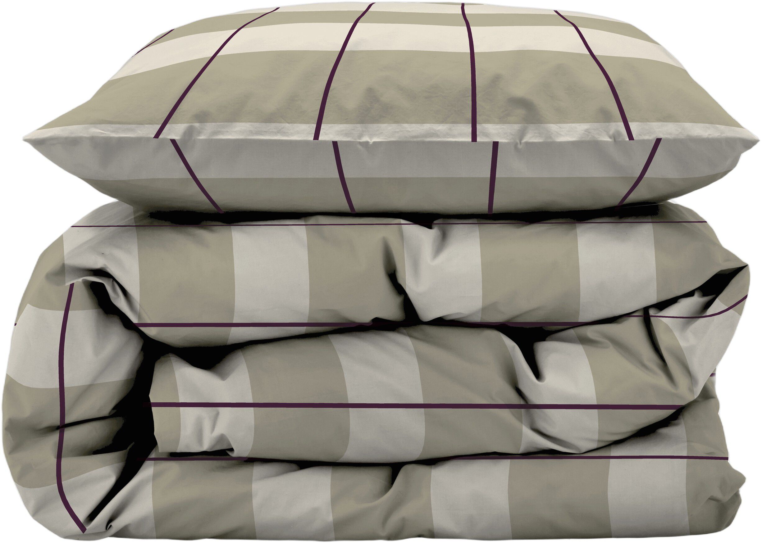 Sengesett 140x220 Blocks Cloud grey