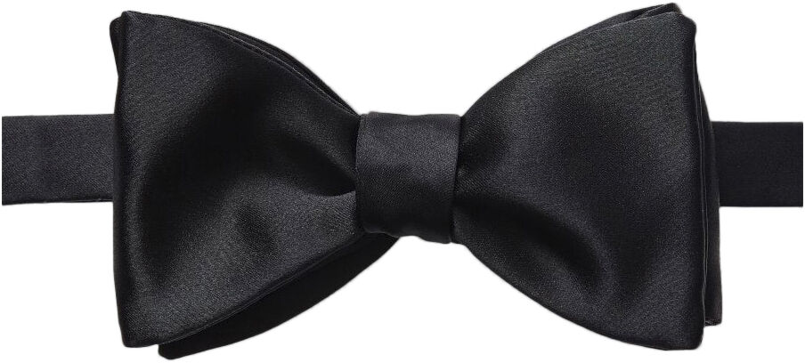 Black Silk Bow Tie