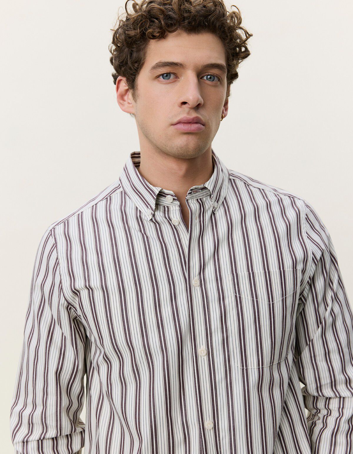 Stripe Poplin Shirt