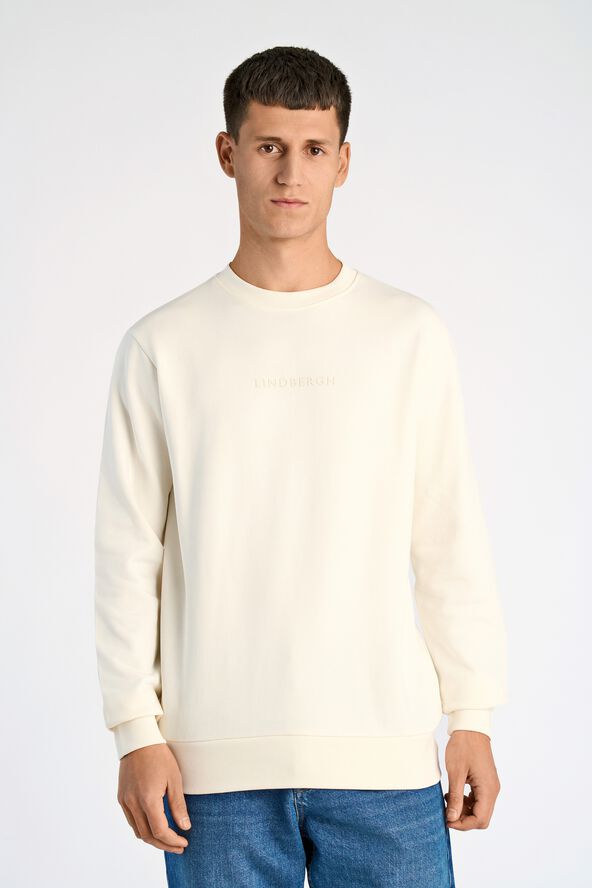 Logo chest print o-neck sweat