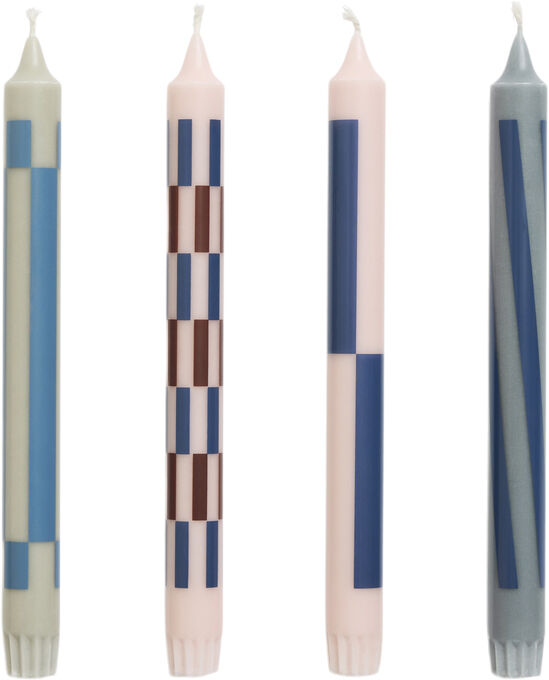 Pattern Candle - Set of 4