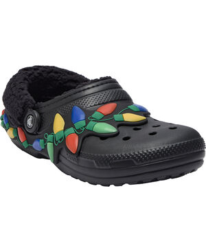 ClassicLinedHolidayLightsClog Blk/Mlti