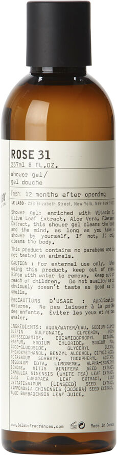 Rose 31 Shower Gel 237ml