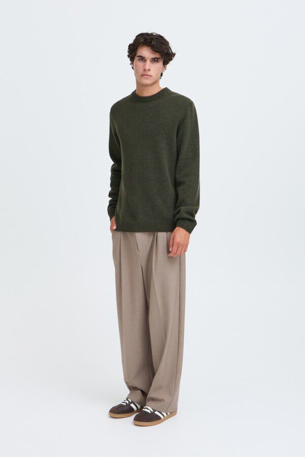 CFKARL LAMBSWOOL CREW NECK KNI