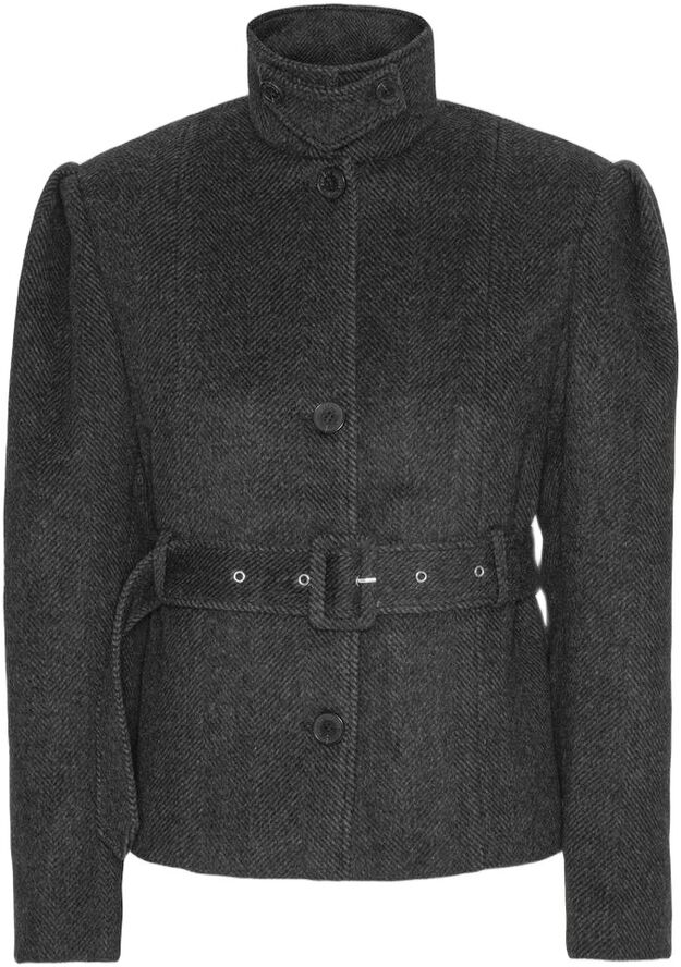 OVERSIZED BELTED JACKET