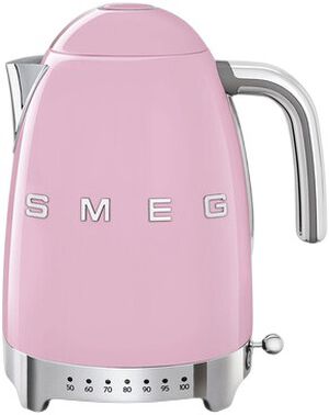 Smeg KLF04PKEU elkedel med variabel temperaturrosa